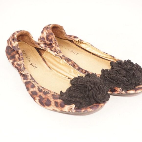 Madden Girl Celia Peep-Toe Ballet Flats, Size 6.5 - Picture 9 of 10